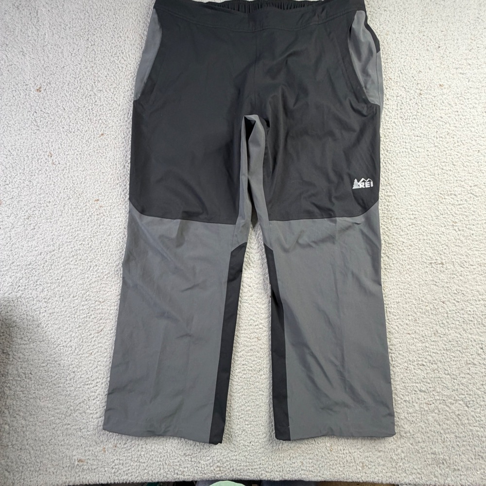 REI Elements E1 Hiking Pants Mens XL-30L Water Resistant Stretch Outdoor Trail